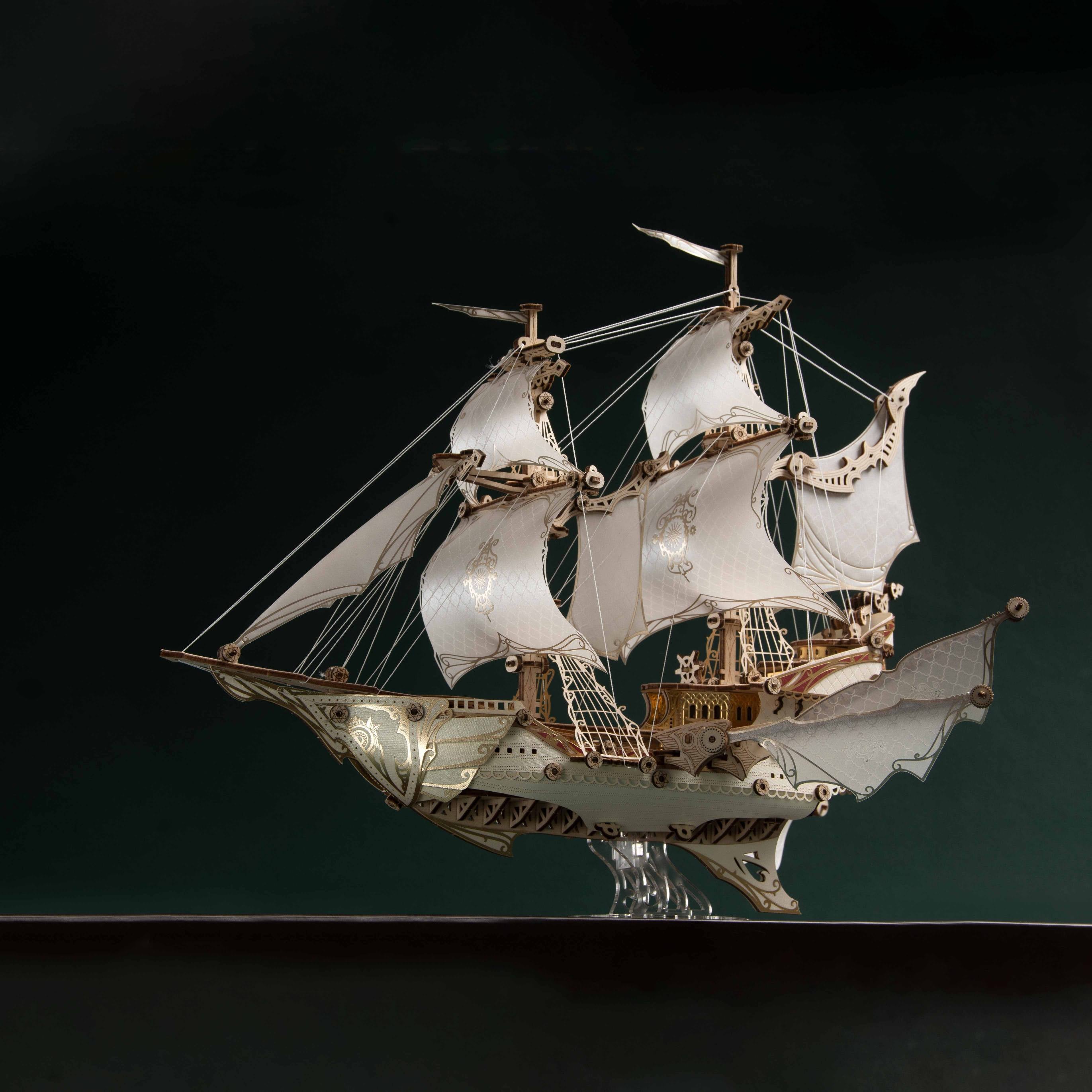 howCat NEW 3D Wooden Pirate Ship Model – HowCat - Global Online