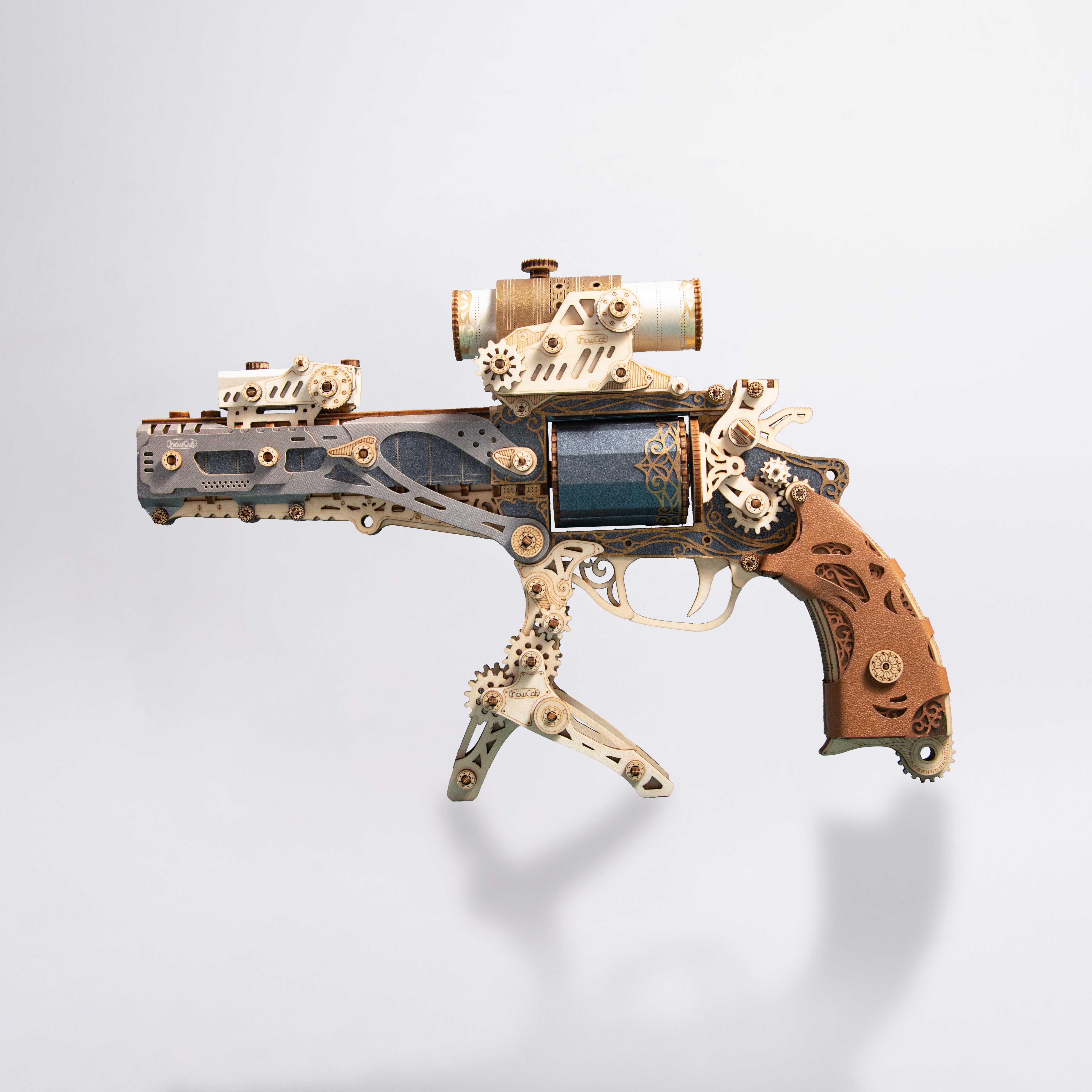 奇幻蒸汽左轮改建包– HowCat - Global Online Shop - 3D Wooden