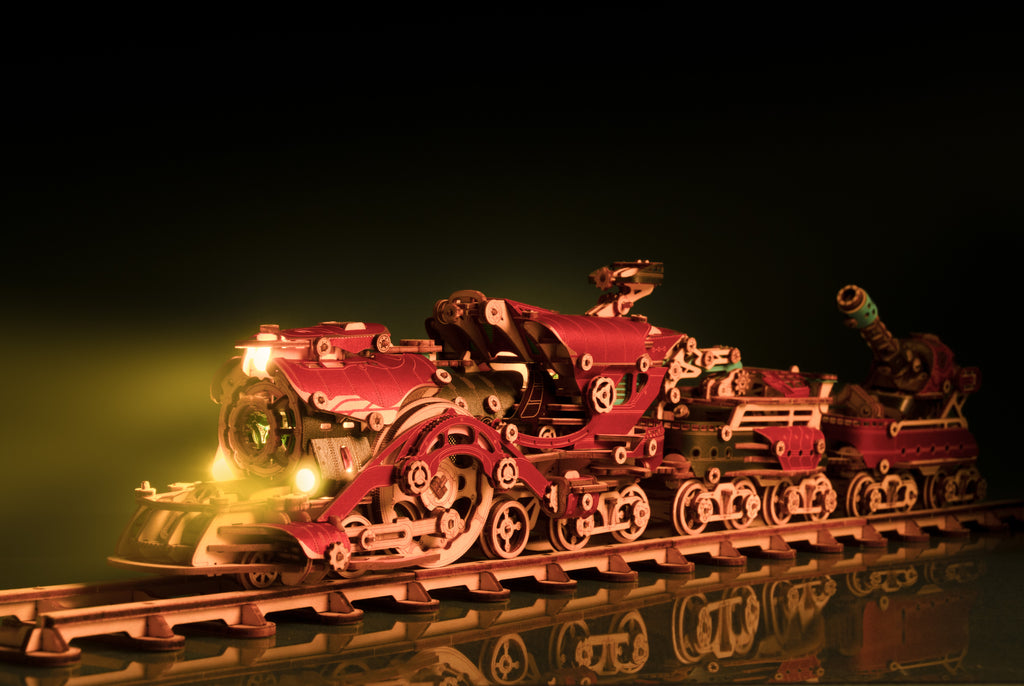 howCat Fantasy Steampunk Train