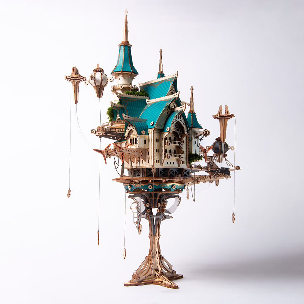 Fantasy Steam Castle – HowCat - Global Online Shop - 3D Wooden