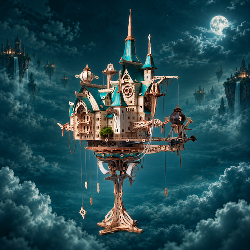 Fantasy Steam Castle
