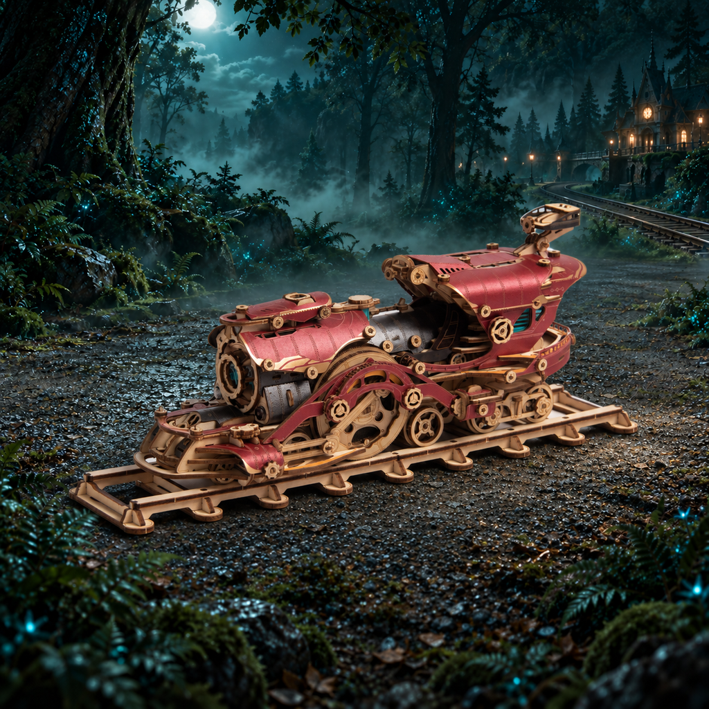 Fantasy Steampunk Train