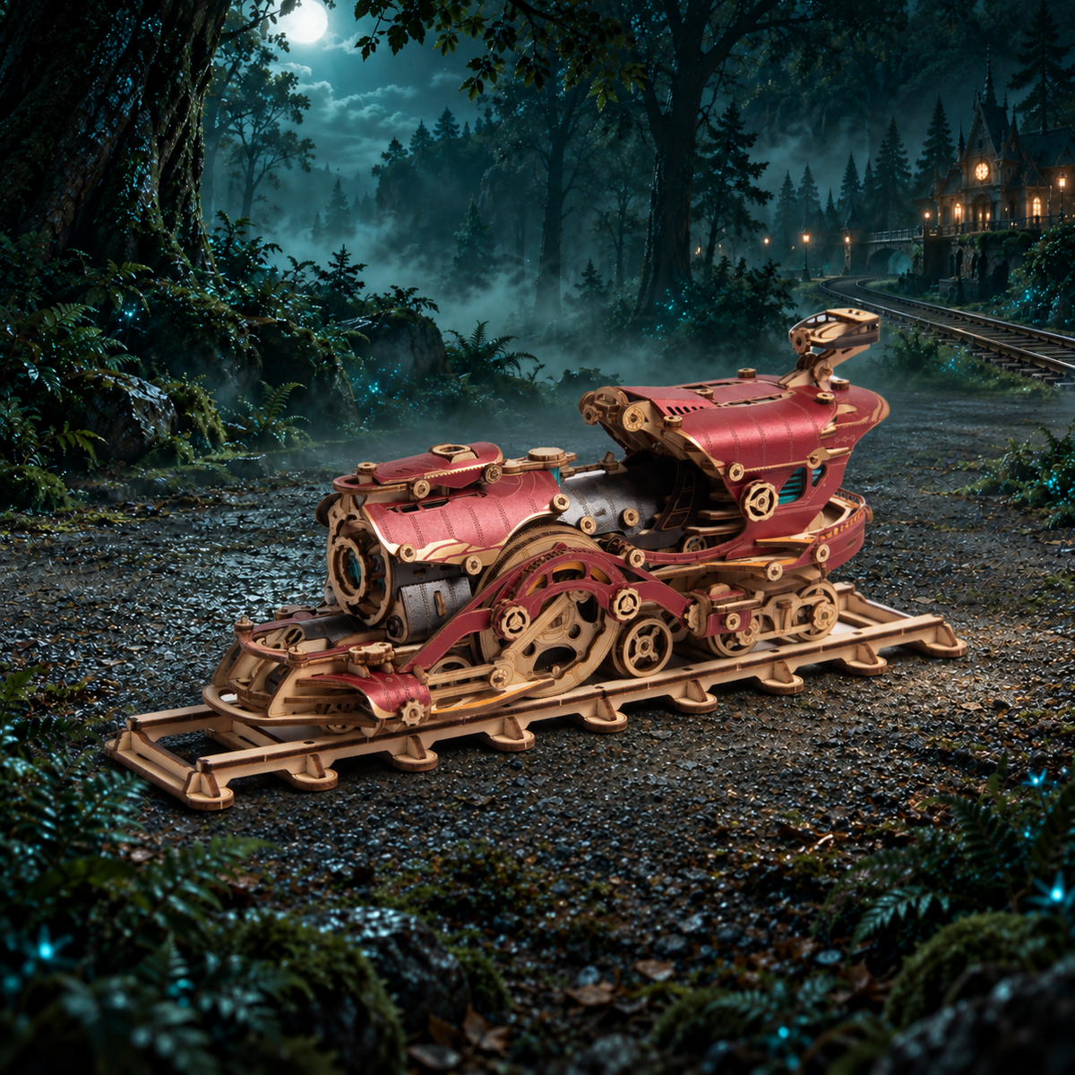 Fantasy Steampunk Train