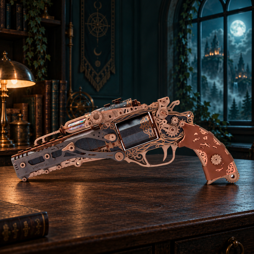 Steampunk Revolver
